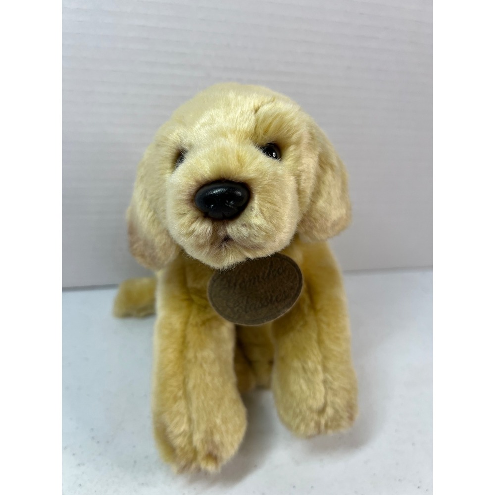 Russ Berrie Yomiko Classics Yellow Labrador Retriever Plush Dog 25351 9 inch
